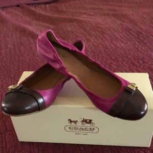 Coach brand flats